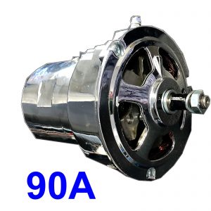 Alternator heavy duty 90amp VW CHROME for (55a) 043903023E - A5055422226571