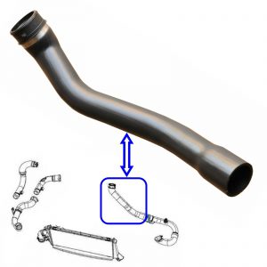 Turbo Intercooler Hose OUTLET JEEP 04891705AB 04891705AC - A5055422200175