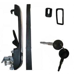 Door Handle with Lock & 2 Keys LEFT VW 191837205 191837205A - A5055422206481