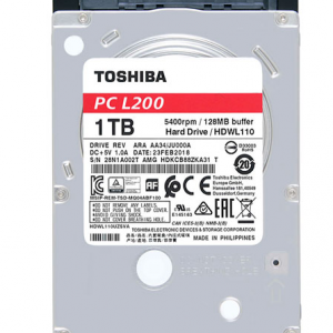 Toshiba L200 1TB Laptop Hard Drive - HDWL110UZSVA