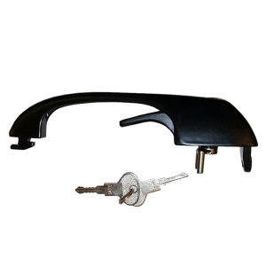 Front Door Handle Left or RIGHT With Lock Barrel & Keys VW 251837205 - A5055422210105
