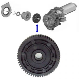 Gear Box Transfer Case Servo Actuator Motor Gear BMW 27107568267 - A5055422223280