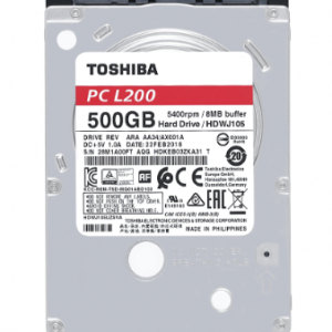 Toshiba L200 500GB Laptop Hard Drive - HDWK105UZSVA