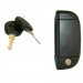 Front Passenger Side Door Handle With Lock Barrel & Keys Left Hand - A5055422213922