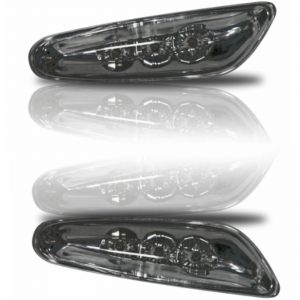 2 x side repeaters Black LED BMW JOM 82894 - A5055422224690