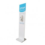 Freestanding Hand Sanitiser Station (with Hand Pump Dispenser)