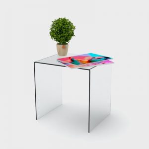 Clear Acrylic Side Table /End Table