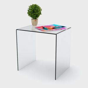 Premium Clear Acrylic Side Table /End Table