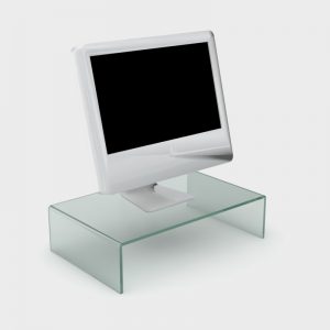 8mm Glass Effect Acrylic Monitor Stand /Laptop Stand