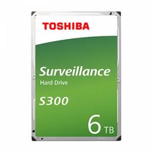 Toshiba S300 6TB Surveillance Hard Drive - HDWT360UZSVA