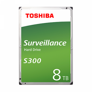 Toshiba S300 8TB Surveillance Hard Drive - HDWT380UZSVA