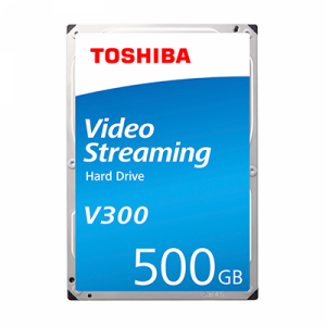 Toshiba V300 500GB Surveillance Hard Drive - HDWU105UZSVA