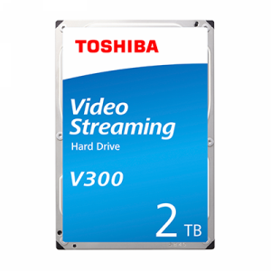 Toshiba V300 2TB Surveillance Hard Drive - HDWU120UZSVA