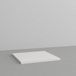 Square Display Block – White