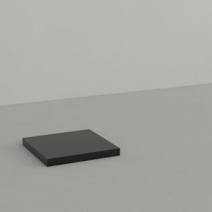Small Square Display Block – Black