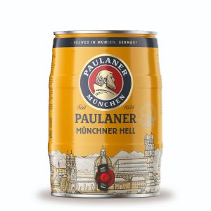 Paulaner Munich Hells Mini Keg 5L minikeg 4.9%
