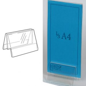 Showcard Holder: A8 Land **DISCONTINUED**