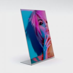 Freestanding Display Stand / Sign / Poster Holder: A8 Land