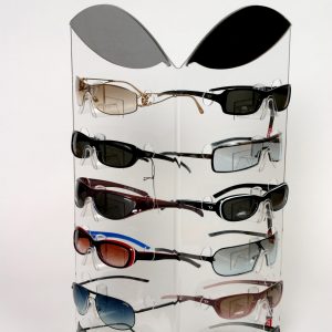 Sunglasses Display With Mirror. Save 65%