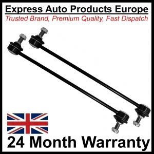Pair of Front RIGHT & Left Anti Roll Bar Stabiliser Drop Links RBM000011 - A5055422222344