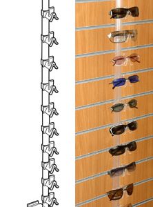 Slatwall Sunglasses Display Stand