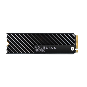 WD Black 500GB SN750 NVMe M.2 SSD + Heatsink - WDS500G3XHC