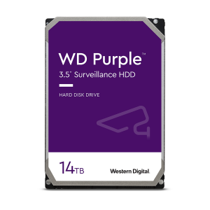 WD Purple 14TB Surveillance Hard Drive - WD140PURZ