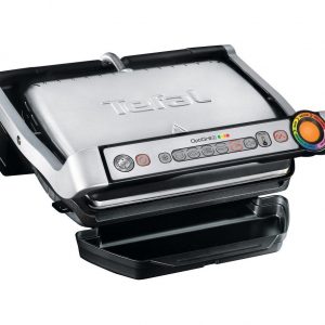 TEFAL OptiGrill GC713D40 Health Grill - Stainless Steel, Stainless Steel