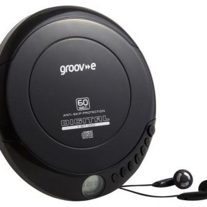 Groov-E Retro GV-PS110-BK Personal CD Player - Black