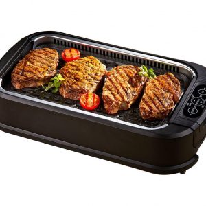 DREW & COLE Power Air Smokeless Grill - Black