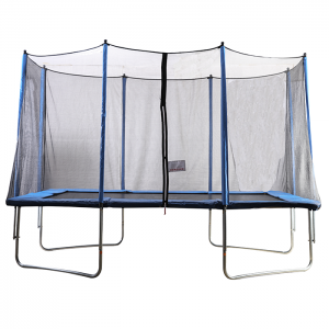 Air King Jump 8x12ft Rectangular Trampoline with Safety Enclosure
