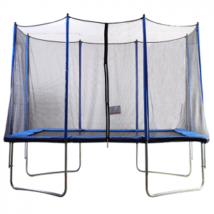 Air King Jump 7.5x10ft Rectangular Trampoline with Safety Enclosure