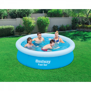 BestWay 6ft 6inch x 20inch Fast Set™ Above Ground Swimming Pool