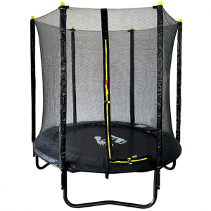 Velocity 6ft Trampoline with Enclosure Black